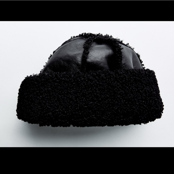 DOUBLE-FACED FLEECE LINED HAT - Picture 6 of 6